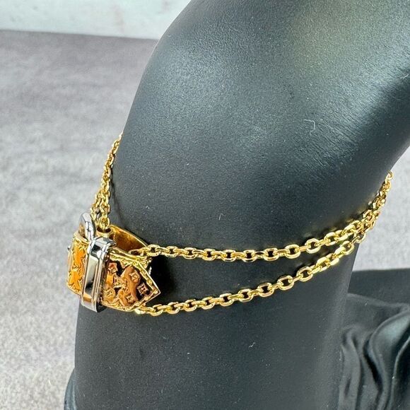 Louis Vuitton Nanogram Belt Double Strand Bracelet - Picture 7 of 16